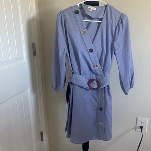 Universal Thread Lavender Button-Down Dress